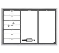 (TG. 60x40) Bi-Office MM03304529 Organiser con Planner Settimanale e Messaggi, 6