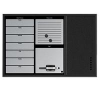 (TG. 60x40) Bi-Office MX03402169 Combo Organiser con Planner Settimanale e Messa