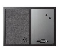 (TG. 60x45) Bi-Office MX04434168 Black Shadow Grigia Chiara Memo, 60x45, Marrone