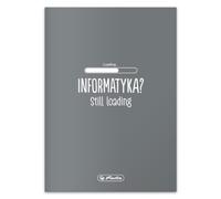 (TG. 60xA5) Herlitz Zeszyt A5, 60 schede Informatica - NUOVO