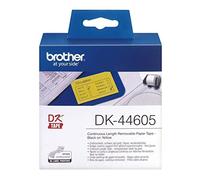 (TG. 62 mm x 30,48 m) Brother DK44605 Etichette a Lunghezza Continua, Carta con