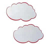 (TG. 620 x 370 mm) Franken UMZ WG - Biglietti da visita a forma di nuvola, 37 x