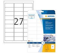 (TG. 63,5 x 29,6 mm) HERMA Etichette per Nomi, 63,5 x 29,6 mm, Etichette Adesive