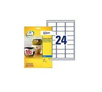 (TG. 63.5 x 33.9) Avery J4773-10- Set di Etichette per Identificare Cavi Elettri