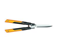 (TG. 63 x 16.5 x 2.5 cm) Fiskars Cesoie per siepi, Sistema a Ingranaggi PowerGea