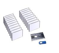 (TG. 63 x 40 month) Badgepoint Vista 40 - Set completo di 20 etichette con fogli