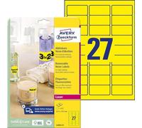 (TG. 635 x 296 month) Avery L600425 etichetta autoadesiva - NUOVO