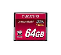 (TG. 64 GB) Transcend Compact Flash 800x TS64GCF800 Scheda di Memoria, 64 GB - N