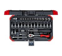 (TG. 64 mm) GEDORE R49003033 Red Chiavi a Bussola, 33 Pezzi, con cricchetto Reve