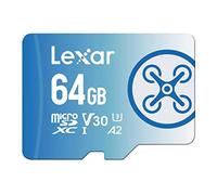 (TG. 64G) Lexar Fly Micro SD 64 GB, Scheda microSDXC UHS-I, Scheda Micro SD Fino
