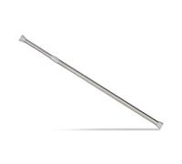 (TG. 66 - 110 Cm) Relaxdays, Asta Telescopica Estensibile, Bastone per Tende a P