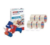 (TG. 66 m/ 50 mm) Tesa tesapack 64014 PP Nastro Adesivo Trasparente, Resistente