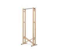 (TG. 66 x 43 x 177 mm) Foppapedretti Snake 60 Appendiabiti Pieghevole, Naturale