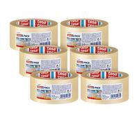 (TG. 66m x 50mm) Tesa Pack Ultra Forte, Set di 6, Nastro Adesivo d'Imballaggio i