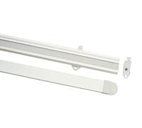 (TG. 67x60x0.1 cm) Gardinia 30131 Binario per Tenda, Metallo, Bianco, 67x60x0.1
