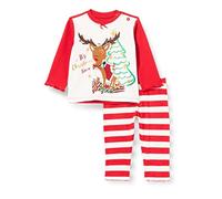 (TG. 68) Chicco Pigiama a Maniche Lunghe (364) Bambini e ragazzi, Rosso, 68 - NU