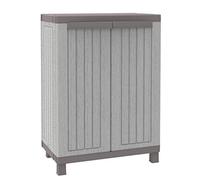 (TG. 68 x 39 x 91.5 cm) Terry C- Wood 680 Armadio Basso in Plastica a 1 Ripiano,