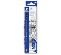 (TG. 6B) Staedtler 100 - 6B a wasservermalbare Matite Mars lumograph acquerell