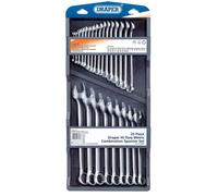 (TG. 6mm-32mm) Draper Hi-Torq 26696 - Set chiavi combinate, sistema metrico, 25