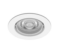 (TG. 6W) Philips Lighting Faretto da Incasso LED Impala, Equivalente a 6W, 27K,