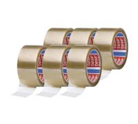 (TG. 6x 66 m x 50 mm) tesa PP 4195 - Nastro per pacchi in confezione da 6 pezzi