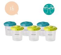 (TG. 6x200 ml) Beaba Clip - Recipiente conservazione omogeneizzati per tenera et
