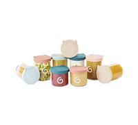 (TG. 6x250ml + 3x120ml) Babymoov ISY BOWLS - 9 vasetti di conservazione in vetro