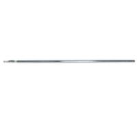 Schellenberg 11107 Perno Esagonale per snodo sferico per manovella tapparelle avvolgibili, 7 mm Bordo, 300 mm di Lunghezza, Grigio, 7/300mm