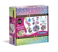 (TG. 7.32 x 7.09 x 2.56 inches) Clementoni- Crazy Chic-My Moonlight Pendants Paz