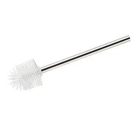 (TG. 7,5 cm) WENKO Scopino di riserva in silicone bianco con manico in acciaio S