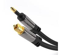 (TG. 7,5m) KabelDirekt 7,5m Cavo Mini TOSLINK, (Audio Ottico Digitale Connettore