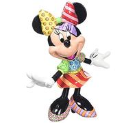 (TG. 7.75"H) Disney By Romero Britto 4023846 Figurina Minnie in Resina, 20 cm -