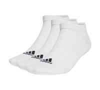 (TG. 7-8 anni) adidas Thin and Light Sportswear 3 Pairs Calzini, White/Black, XS