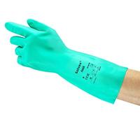(TG. 7) Ansell Alphatec 37-675 Guanti di Nitrile Resistente alle Sostanze Chimic