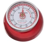 (TG. 7 cm) Zassenhaus 071849 - Timer da cucina in metallo, colore: Rosso metalli