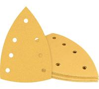(TG. 7 Fori) Bosch Accessories 10x Carte Abrasive Expert C470 con 7 Fori per Leg
