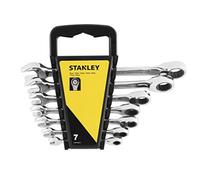 (TG. 7 pièces) STANLEY FATMAX Set 7 chiavi combinate a cricchetto piatte - NUOV