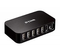 (TG. 7 Porte) D-Link DUB-H7 Hub a 7 Porte USB 2.0, per Trasferimento Dati - NUOV
