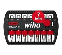(TG. 7-tlg.) Juego de bits BitBuddy®, bits en TY de 49 mm SB 7946-202 BitBuddy