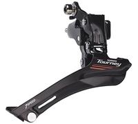 (TG. 7 velocit ) Shimano, Deragliatore Doppio Anteriore TourneyTY FD-A073, Nero