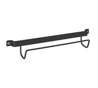 (TG. 7 x 33.5 x 6.5 cm) Wenko Supporto, Nero, Taglia Unica - NUOVO