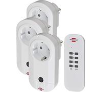 (TG. 7 x 5,5 x 11) Brennenstuhl 1507040 Comfort-Line RC CE1 3001 IP20-Set di 4 i
