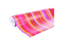 (TG. 70.20 x 6 x 6) Clairefontaine Rotolo Alleanza 50 m x 70 cm Righe rosso/aran