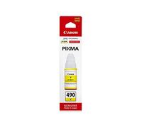 (TG. 70 ml) Canon GI490Y adatto per PIXMA G1400 Inchiostro giallo 0666C001 7000