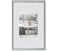 (TG. 70 x 100 cm) Walther Design KS100H Galeria, Cornice in Plastica, Argento, 7