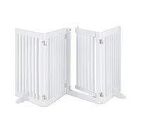 (TG. 70 x 207 cm) Relaxdays Cancelletto per Bambini con Porta, HxL: 70 x 207 cm,