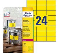 (TG. 70 x 37 mm) Avery Italia L6131-20 Etichette in Poliestere, 70 x 37 mm - NUO
