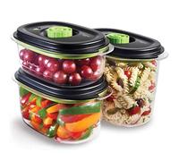 (TG. 700 ml/1.2 L/1.8 L) FoodSaver Set di 3 Contenitori Salva Freschezza Sottovu