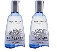 (TG. 700 ml (Confezione da 2)) Gin Mare "Mediterranean Gin" - 700 ml (Confezione