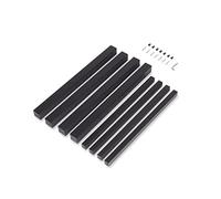 (TG. 700x700) Emuca - Gambe quadrate e struttura per tavolo, 50x50mm, 750x750, V